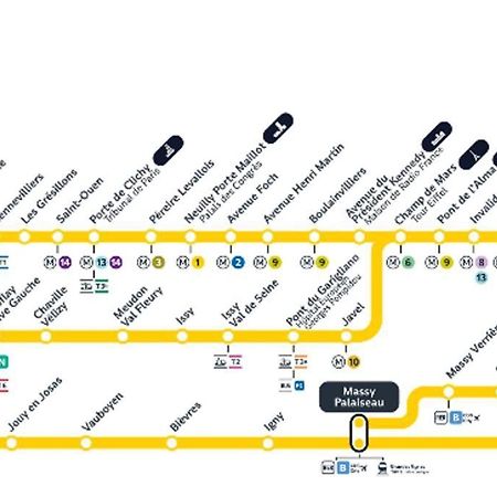 Appartement Aux Portes De Paris Ivry-sur-Seine Exteriör bild